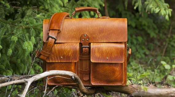 Large Leather Bag - Image 4