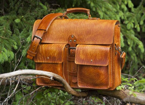 Leather Briefcase - Image 3