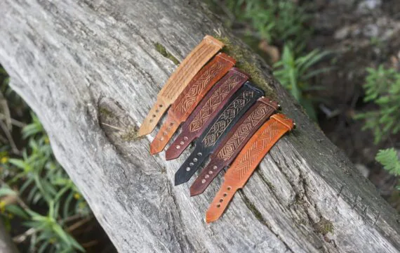Bracelets with carvings