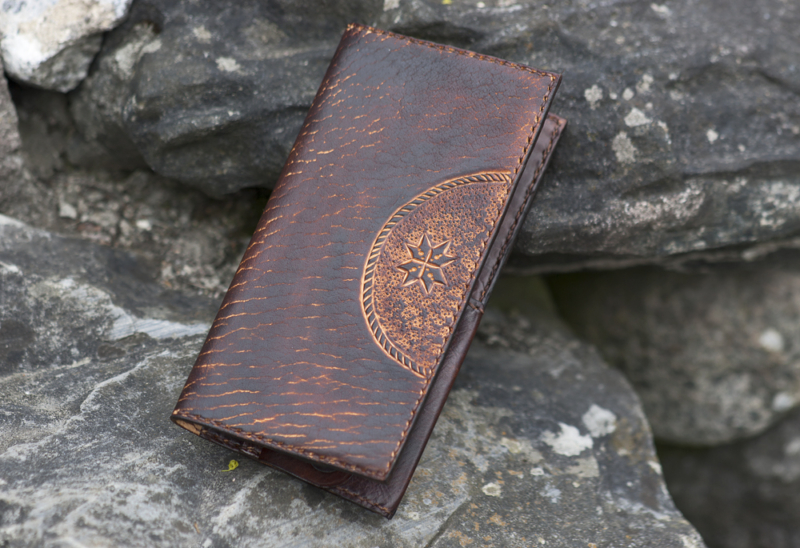 Men's wallet with Eight Pointed Star