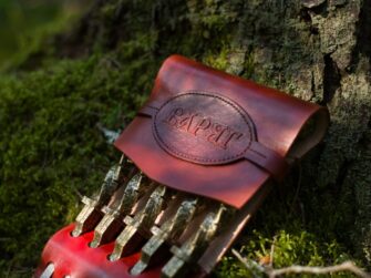Leather Pouch For Skewers