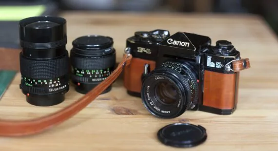 Leather camera strap - Image 2