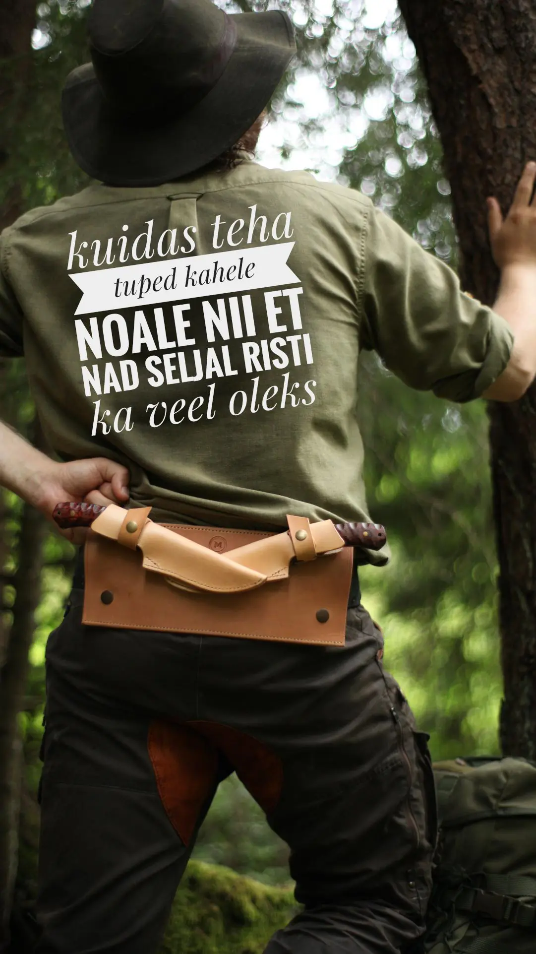 Seljal Ristatud Noatuped